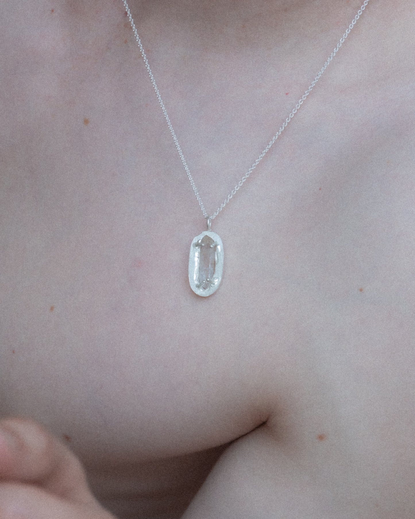Dije de Cuarzo Blanco